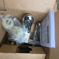 NEW Moen 40224 Cornerstone two-handle low arc bathroom faucet Chrome B251