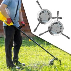 2Set Lawn Mower Steel Wire Grass Trimmer Head Brush Cutter Weed Eater Trimmer