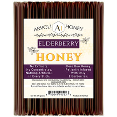 Elderberry infused Honey Sticks (50 pack) – ALL Natural