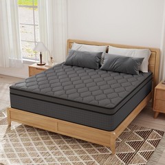 12″14″ Hybrid Mattress Gel Memory Foam Spring Twin Full Queen King Size In A Box