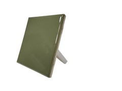 Avocado Green Ceramic Tile Shower Backsplash 4.25 in Subway Mid Century Modern