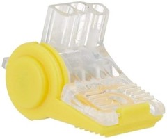 Blazing BVS-2 Wire Connector for Residential Valve Splices, Yellow, Pack of 20