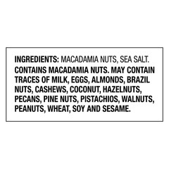 Great Value Dry Roasted & Salted Macadamia Nuts, 6 oz