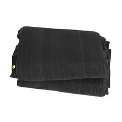 6X50ft Privacy Fence Cover Screen Fencing Mesh Shade Cover for Garden Yard Black