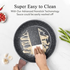 30 Piece Cookware Set Pots and Pans Set Kitchen Granite Non Stick Bakeware Set