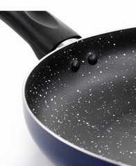 Frying Pan, Non-Stick with 100% APEO & PFOA-Free coating Blue 8 In