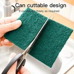 5/10/20/30Pcs Scrub Pads Household Kitchen Oil Removal Dishwashing Pads – NEW