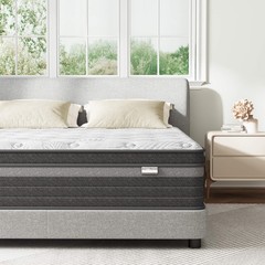 12″ 14″ Mattress Queen Full Size Comfort Spring Memory Foam Hybrid in a Box