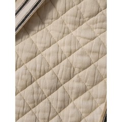 Taylor Linens Bergen Stripe Quilted Standard Pillow Shams, two shams