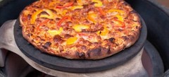 1/4″ Steel Pizza Baking Plate, 1/4″ x 14″ x 16″, Rounded Corners .25″, A36 Steel