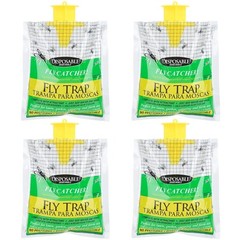 Outdoor Disposable Fly Trap / Fly Catcher – Hanging Style (4 Pack)