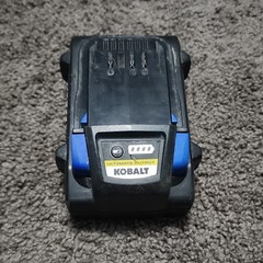 Kobalt KOB 24-04 24V MAX 4Ah Lithium-Ion (Li-Ion) Battery Pack Black