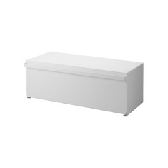 Yamazaki Home Tower Bread Box Wide Kitchen Countertop Storage Bin Organizer