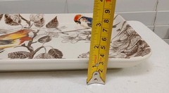 Williams Sonoma Marc Lacaze Botanical Birds Platter 15” year 2012