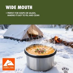 28 oz Insulated Stainless Steel Food Container