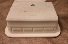 Le Creuset Premium Stoneware Terrine (pearl)28oz (6.5″x4.5″) BO211-16 (rare item