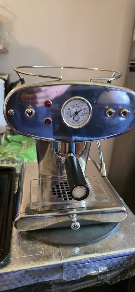 Francis Francis X1 1st Gen Stainless Espresso Machine by Luca Trazzi