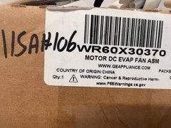 Genuine OEM GE Evaporator Fan Motor WR60X30370