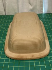 PAMPERED CHEF Family Heritage Classics STONEWARE Rectangular Lid Bowl Baker 1435