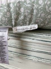 Pottery Barn Kids Dollhouse Wedge Pillow CUT TAGS OB READ