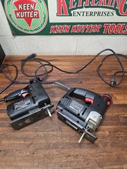 Q85- 2 CRAFTSMAN MULTI SPEED SCROLLER SAW JIG SAWS Working BOTH USA MADE