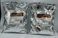 Lot of 2 Katy’s Kitchen Walnut Halves & Pieces 2 lb Each Baking Nuts BB 12/2027