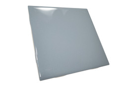 Vintage Blue Ceramic Tile 4.25 in Subway Square Shower Kitchen Wall Backsplash