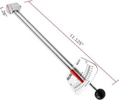 1/4-Inch Drive Beam Torque Wrench – 0-80 Inch/Pounds and 0-9 Newton/Meter Torque