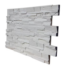 Stack Stone 48 In. X 24.25 In. Polyurethane Interlocking Siding Panel Finished i