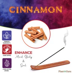 CINNAMON Incense Sticks 7″ Bulk Pack Wholesale Hand Dipped Lot