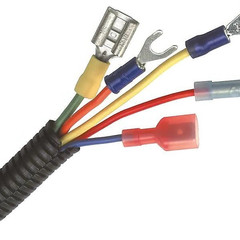 50 Ft. 3/8″ Split Wire Loom Conduit Polyethylene Tubing Black Color Sleeve Tube