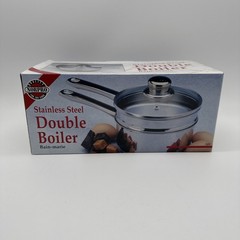 Norpro KRONA 1.5 Quart Stainless Steel Double Boiler Sauce Pan With Lid
