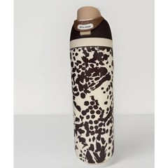 Owala “Cowgirl Core” 24 Oz FreeSip Bottle Special Edition Animal Print Cow Brown