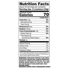 Premium Saltine Crackers, Family Size, 24 oz
