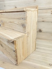 Squirrel House Nesting Box Bird Nature Animals Safety Wooden Cedar Handmade USA