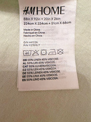H&M Home Queen Duvet and Pillowcases Set 3pc NEW