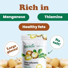 Macadamia Nut Pieces – Kosher, Raw, Vegan – by Food to Live