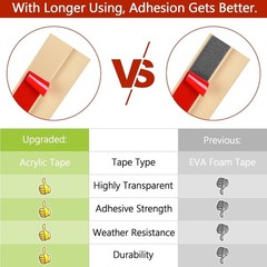 Water-Resistant 10Ft PVC Flooring Transition Strip – Smooth Edging for All Types