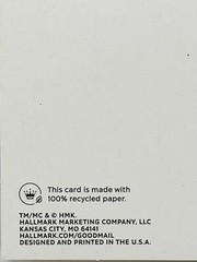 Cute Anniversary/Anytime Card For Partner or Spouse ~ A2 Size Hallmark Card NEW