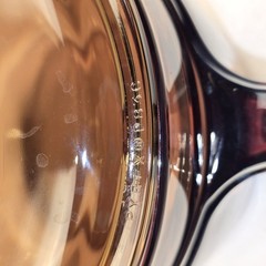 Visions Corning Ware Amber Double Boiler 1.5L Sauce Pan Pyrex Lid Set Vintage
