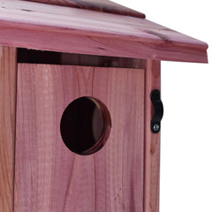 Red Cedar Bluebird Wild Bird House, 1 Pack