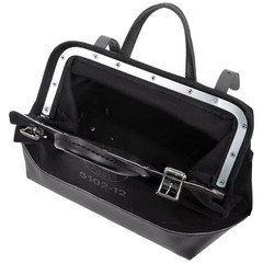 12 In. Tool Bag, Black Canvas