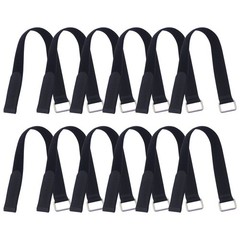 VIGAER 18 inch Extend Cable Strap and Adjustable Securing 1 x 18 in, Black