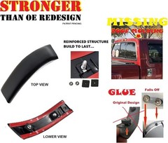 Upgraded Roof Molding Compatible with F-250 F-350 F-450 F-550 Super Duty (Regula