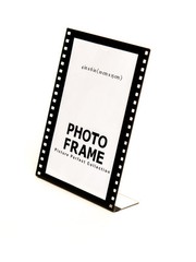 acrylic 4 x 6 sign display holder picture frame hollywood film frame 4×6