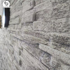 Falkirk Uffcott 39.4 In. X 9.8 In. Grey Faux Ancient Brick Styrofoam 3D Decorati