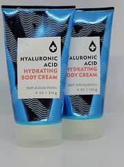 Bath Body Works Hyaluronic Acid Water Hydrating Body Cream x2