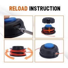 T25 Tap Trimmer Head For Husqvarna 128LD/124L/223L Gas String Trimmer Weedeater