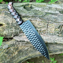 CUSTOM HAND MADE FORGE HIGH CARBON STEEL UTILITY KITCHEN CHEF KNIFE HH 2362