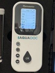 AquaDoc Eagle Ray Digital Pool Spa Water Testing Kit Chlorine PH Bromine Hardnes